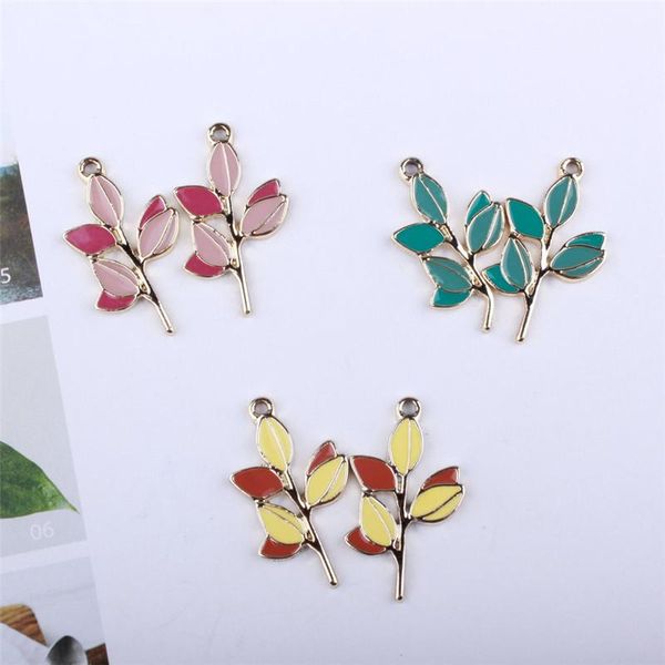 5pcs new diy jewelry accessories multicolor branches and leaves bright gold oil drop alloy pendant handmade gift, Bronze;silver
5pcs new diy jewelry accessories multicolor branches and leaves bright gold oil drop alloy pendant handmade gift, Bronze;silver