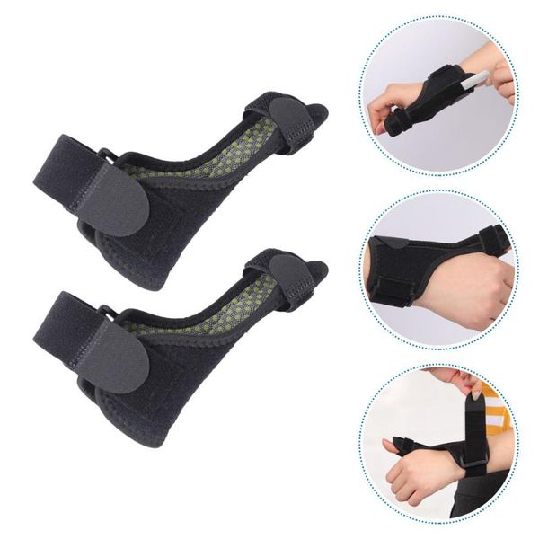 wrist support 2pcs thumb fixed protector finger fixing tool fitness accessory, Black;red
wrist support 2pcs thumb fixed protector finger fixing tool fitness accessory, Black;red