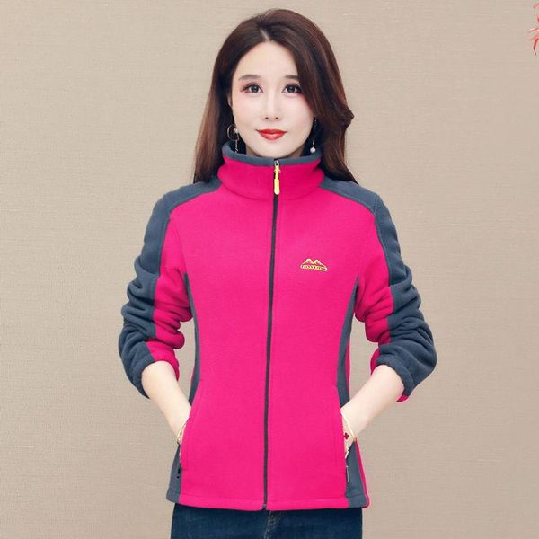 women's jackets 2021 autumn mid-aged women fleece plus size casual warm zipper outerwear for mum winter fashion loose coats, Black;brown
women's jackets 2021 autumn mid-aged women fleece plus size casual warm zipper outerwear for mum winter fashion loose coats, Black;brown