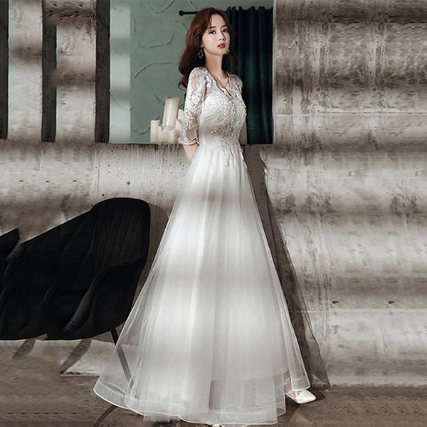 ethnic clothing v-neck cheongsam flower embroidery qipao lace perspective pleated evening party dress gown lady white floor length vest, Red
ethnic clothing v-neck cheongsam flower embroidery qipao lace perspective pleated evening party dress gown lady white floor length vest, Red