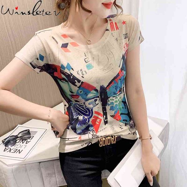 women's t-shirt summer european clothes print butterfly graffiti fashion women short sleeve bottoming shirt street tees t1570, White
women's t-shirt summer european clothes print butterfly graffiti fashion women short sleeve bottoming shirt street tees t1570, White