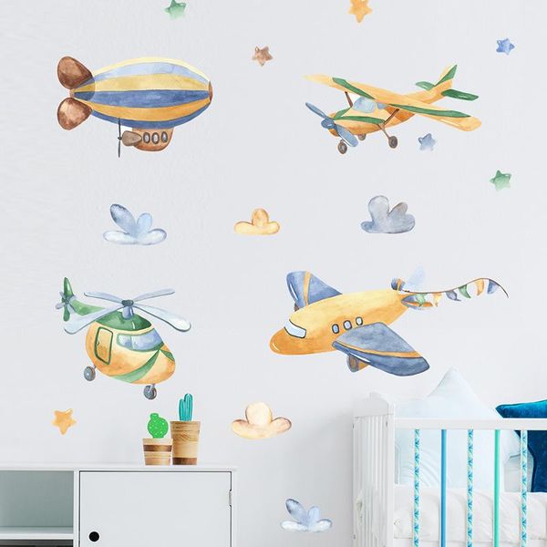 wall stickers cartoon airplane for kids room kindergarten self-adhesive pvc decals baby children bedroom living decor
wall stickers cartoon airplane for kids room kindergarten self-adhesive pvc decals baby children bedroom living decor