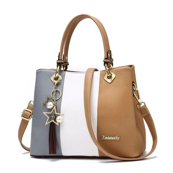 evening bags shoulder bag fashion stitching messenger brand female totes crossbody women leather handbag tote for travel
evening bags shoulder bag fashion stitching messenger brand female totes crossbody women leather handbag tote for travel