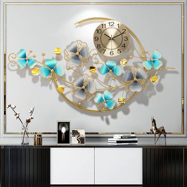 new chinese style household ornaments iron art metal wall clock silent art clock sitting room creative atmosphere wall
new chinese style household ornaments iron art metal wall clock silent art clock sitting room creative atmosphere wall