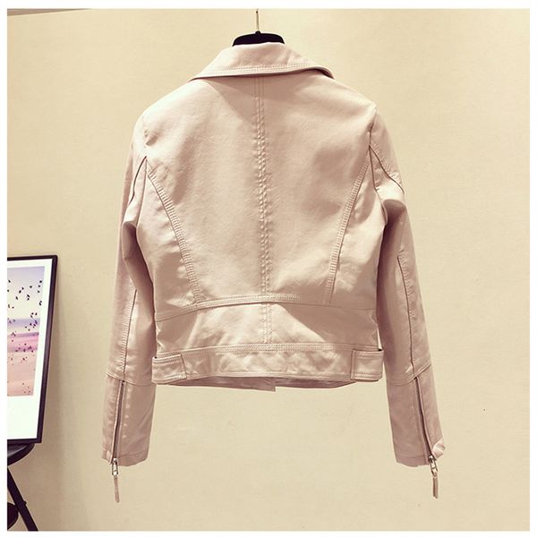 black harajuku short coat spring autumn big size sandals made of artificial leather pu women biker jacket 7vgf
black harajuku short coat spring autumn big size sandals made of artificial leather pu women biker jacket 7vgf