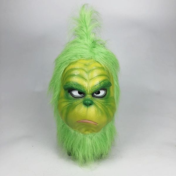 party masks how christmas geek stole cosplay mask latex halloween xmas full head green joke props
party masks how christmas geek stole cosplay mask latex halloween xmas full head green joke props