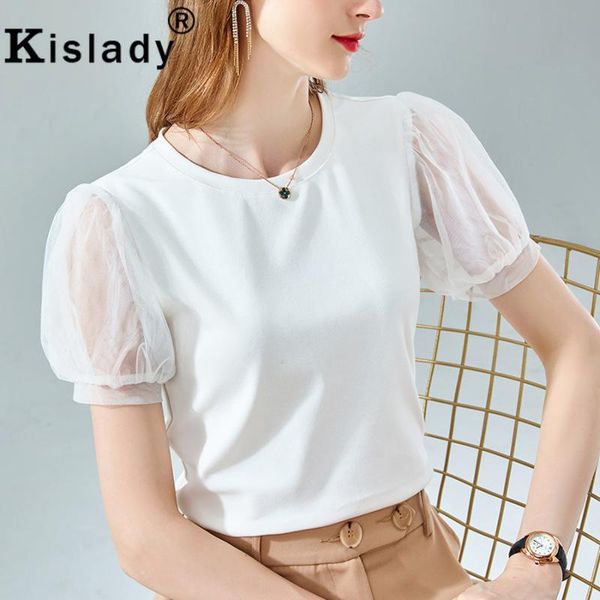 women's t-shirt summer fashion women o-neck gothic solid shirts hollow out ol harajuku lace puff sleeve elegant simple clothes, White
women's t-shirt summer fashion women o-neck gothic solid shirts hollow out ol harajuku lace puff sleeve elegant simple clothes, White