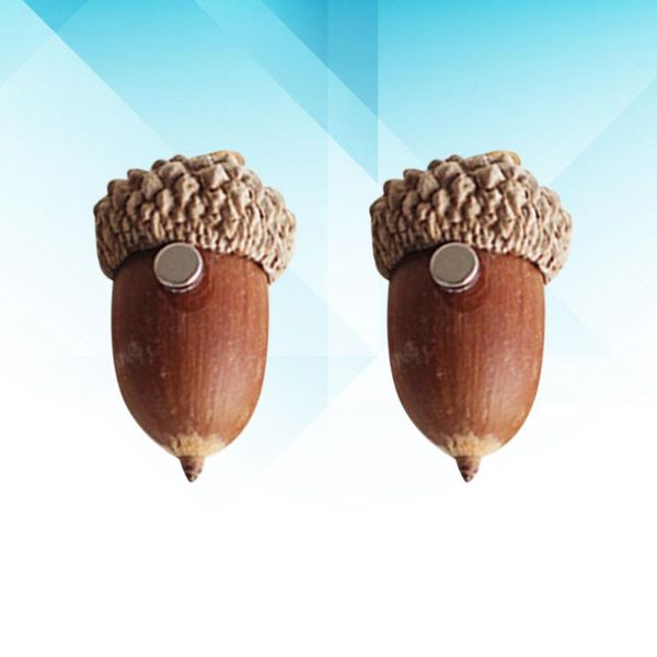 fridge magnets 2pcs refrigerator magnetic stickers natural acorn shape design decals for home (brown)
fridge magnets 2pcs refrigerator magnetic stickers natural acorn shape design decals for home (brown)