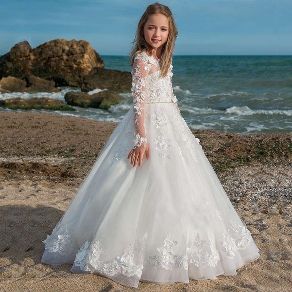 girl's dresses elegant flower girl for wedding organza appliques scoop neck first communion pearls kids party ball gown, Red;yellow
girl's dresses elegant flower girl for wedding organza appliques scoop neck first communion pearls kids party ball gown, Red;yellow