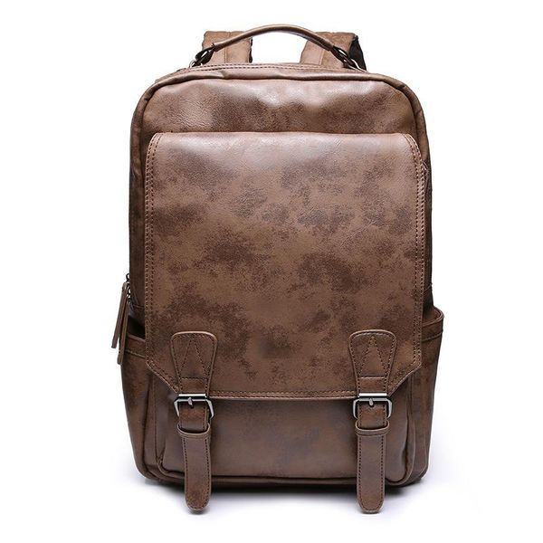 backpack retro fashion men's lapleather pu waterproof travel back pack preppy student school bags teens shoulder bag
backpack retro fashion men's lapleather pu waterproof travel back pack preppy student school bags teens shoulder bag