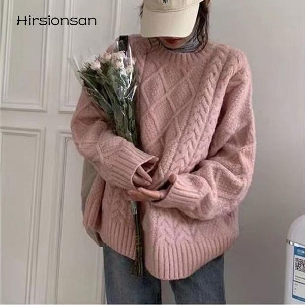 women's sweaters hirsionsan elegant women sweater oversized knitted basic pullovers loose soft female solid knitwear jumper 2021 autumn, White;black
women's sweaters hirsionsan elegant women sweater oversized knitted basic pullovers loose soft female solid knitwear jumper 2021 autumn, White;black