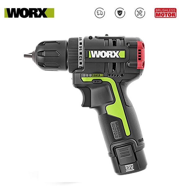 professiona electric drills worx wu130 cordless drill 12v brushless motor screwdriver professional tool with 2 battery 1 charger and bag
professiona electric drills worx wu130 cordless drill 12v brushless motor screwdriver professional tool with 2 battery 1 charger and bag