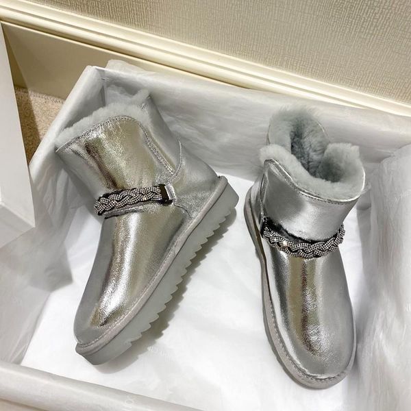 boots winter women 2021 fashion waterproof snow warm fur flat platform ankle boot ladies luxury rhinestones silver shoes, Black
boots winter women 2021 fashion waterproof snow warm fur flat platform ankle boot ladies luxury rhinestones silver shoes, Black