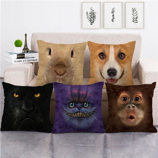 pillowcase dog and cat big animal face cushion cover gometric linen/cotton sofa throw pillow cover decorative pillows
pillowcase dog and cat big animal face cushion cover gometric linen/cotton sofa throw pillow cover decorative pillows