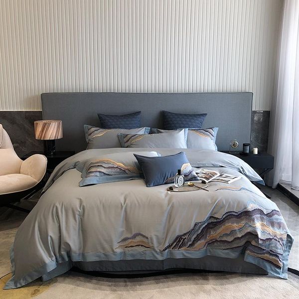 bedding sets modern luxury embroidered set 1000tc au cotton silky soft size bed sheets and pillowcases 4/7pcs for home el
bedding sets modern luxury embroidered set 1000tc au cotton silky soft size bed sheets and pillowcases 4/7pcs for home el