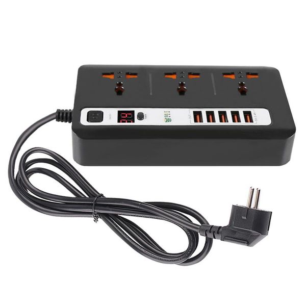 smart power plugs 24 hours timer on/off strip socket 3ac universal outlets 5usb charger ports extension 2m cord
smart power plugs 24 hours timer on/off strip socket 3ac universal outlets 5usb charger ports extension 2m cord