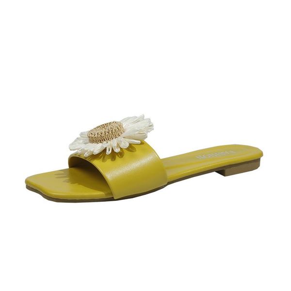 slippers 2021 version fairy style fake sand flat heel chrysanthemum one line sandals for women in summer, Black
slippers 2021 version fairy style fake sand flat heel chrysanthemum one line sandals for women in summer, Black