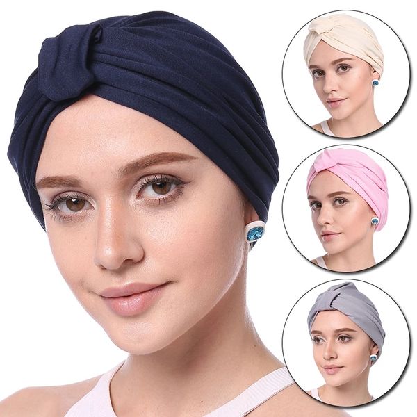 women cotton turban cap muslim headscarf hat ladies bright color chemo cap knot headwraps bonnet muslim hijab caps, Blue;gray
women cotton turban cap muslim headscarf hat ladies bright color chemo cap knot headwraps bonnet muslim hijab caps, Blue;gray