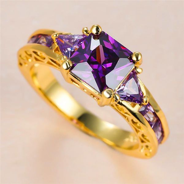 wedding rings charming purple crystal zircon ring yellow gold square stone for women jewelry vintage fashion engagement promise, Slivery;golden
wedding rings charming purple crystal zircon ring yellow gold square stone for women jewelry vintage fashion engagement promise, Slivery;golden