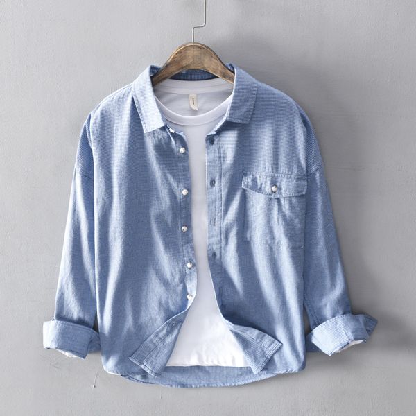 2021 new novo estilo de outono puro algodo dos marca casual para homens long-sleeved camisa azul mens moda camisas agu2, White
2021 new novo estilo de outono puro algodo dos marca casual para homens long-sleeved camisa azul mens moda camisas agu2, White