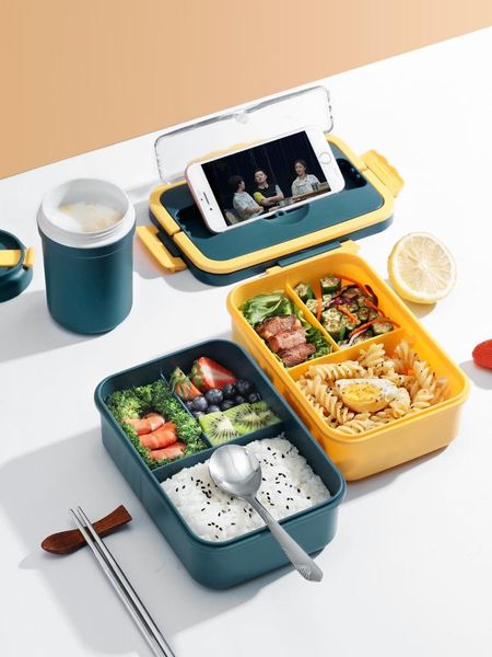 dinnerware sets portable lunch box office middle school students large space simple light multi - color options can be heated in the microwa
dinnerware sets portable lunch box office middle school students large space simple light multi - color options can be heated in the microwa