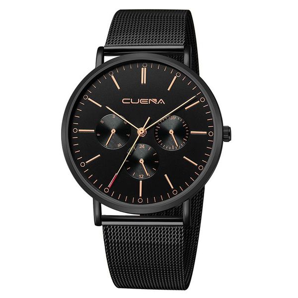 wristwatches style men's watch luxury stainless steel mesh watchbands waterproof sports rose gold quartz erkek saatleri, Slivery;brown
wristwatches style men's watch luxury stainless steel mesh watchbands waterproof sports rose gold quartz erkek saatleri, Slivery;brown