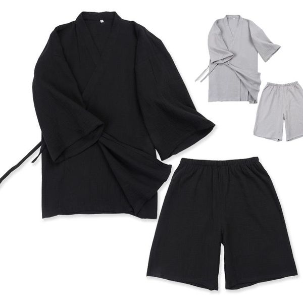ethnic clothing japanese traditional costumes for men kimono pajamas 2pcs suit yukata cardigan sleepwear pants bathrobes black, Red
ethnic clothing japanese traditional costumes for men kimono pajamas 2pcs suit yukata cardigan sleepwear pants bathrobes black, Red