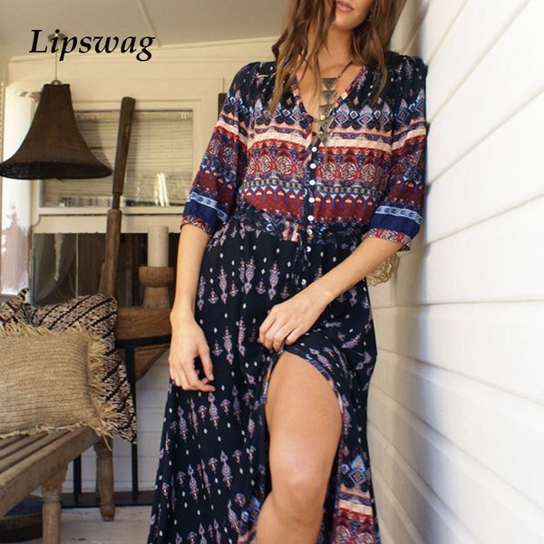 summer v-neck button split maxi dress women elegant vintage print long beach dress 2021 spring holiday boho party dress 3xlhigh quality, Black;gray
summer v-neck button split maxi dress women elegant vintage print long beach dress 2021 spring holiday boho party dress 3xlhigh quality, Black;gray