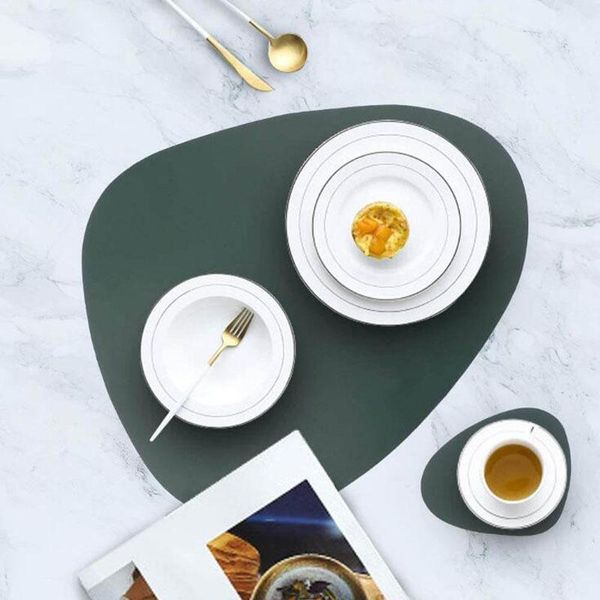 mats & pads tableware pad placemat table mat pu leather heat insulation non-slip placemats disc for dining
mats & pads tableware pad placemat table mat pu leather heat insulation non-slip placemats disc for dining