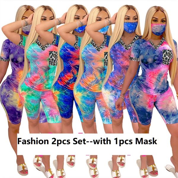 2021 new style women's tie-dye sweetheart neckline casual fashion home sports shorts 2pcs daily suit (including 1pc mask) fashion night, White;black
2021 new style women's tie-dye sweetheart neckline casual fashion home sports shorts 2pcs daily suit (including 1pc mask) fashion night, White;black