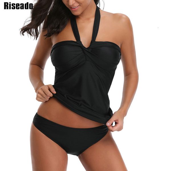 riseado push up swimwear women halter two piece swimsuit 2021 solid bathing suits tankini set summer beachwear y19062901, White;black
riseado push up swimwear women halter two piece swimsuit 2021 solid bathing suits tankini set summer beachwear y19062901, White;black