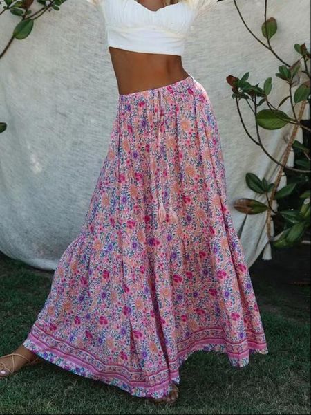 kiyumi boho floral printed skirt high waist split maxi rayon skirt vintage women beach loose casual 2021 summer long pink skirts, Black
kiyumi boho floral printed skirt high waist split maxi rayon skirt vintage women beach loose casual 2021 summer long pink skirts, Black