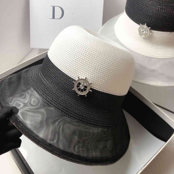 new summer double layer mesh color matching fisherman's hat usa fashion versatile snow shading straw hat sunscreen hat, Black;white
new summer double layer mesh color matching fisherman's hat usa fashion versatile snow shading straw hat sunscreen hat, Black;white
