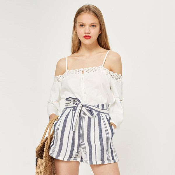 2021 summer casual striped print drawstring shorts women fashion short pants new zcux, White;black
2021 summer casual striped print drawstring shorts women fashion short pants new zcux, White;black