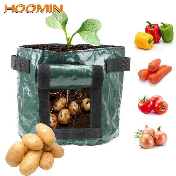 planters & pots hoomin 1pcs diy potato grow planter pe cloth planting container bag vegetable plant thicken garden pot home tool
planters & pots hoomin 1pcs diy potato grow planter pe cloth planting container bag vegetable plant thicken garden pot home tool