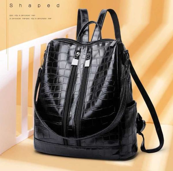 outdoor bags 2021 winter fashion pu leather red black double shoulder women's bag multi-functional embossed crocodile backpack max 55l
outdoor bags 2021 winter fashion pu leather red black double shoulder women's bag multi-functional embossed crocodile backpack max 55l