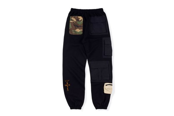 2021 new travis scott cactus jack pocket cargo women men joggers drawstring sweatpants hip hop astroworld pants w2yu, Black
2021 new travis scott cactus jack pocket cargo women men joggers drawstring sweatpants hip hop astroworld pants w2yu, Black