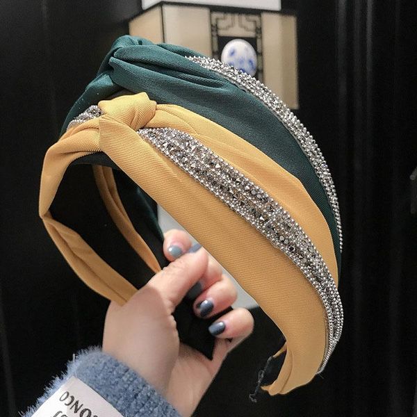 hair accessories simple headband for women solid color diamond band cross hairband wide-brimmed fabric hoop bezel girl headwear
hair accessories simple headband for women solid color diamond band cross hairband wide-brimmed fabric hoop bezel girl headwear