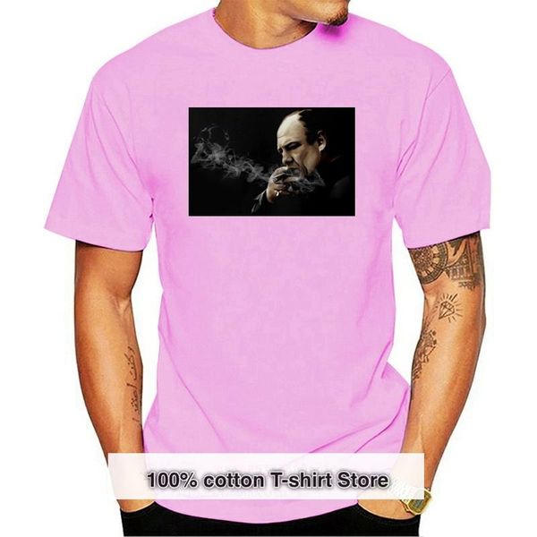 men's t-shirts camiseta de moda para hombre y mujer, divertida, tony soprano smoking con estampados personalizados, White;black
men's t-shirts camiseta de moda para hombre y mujer, divertida, tony soprano smoking con estampados personalizados, White;black