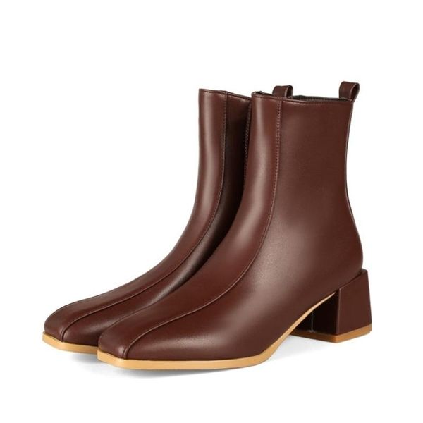 boots solid color fashion square toe chunky heel short booties for women customized big size ankle high winter shoes work school, Black
boots solid color fashion square toe chunky heel short booties for women customized big size ankle high winter shoes work school, Black