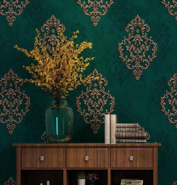 53cm*10m 3d thick non-woven wallpaper ccarved embossed living room bedroom tv background wall sticker luxury wallpaper
53cm*10m 3d thick non-woven wallpaper ccarved embossed living room bedroom tv background wall sticker luxury wallpaper