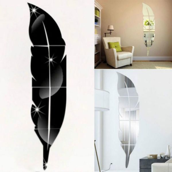 mirrors 3d feather mirror wall sticker room decal mural art diy home decoration
mirrors 3d feather mirror wall sticker room decal mural art diy home decoration