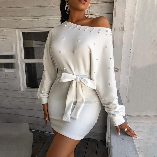 casual dresses 2021 year minimalism beaded batwing long sleeve knit evening party lace up dress winter warm office mini bodycon robes, Black;gray
casual dresses 2021 year minimalism beaded batwing long sleeve knit evening party lace up dress winter warm office mini bodycon robes, Black;gray