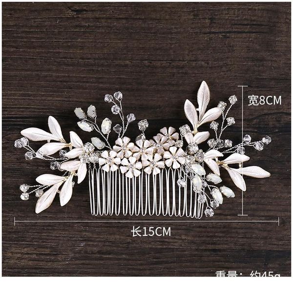 crystal silver color leaf flower hair comb bridal hair accessories wedding headpiece hair ornaments bride jewelry qylmmm
crystal silver color leaf flower hair comb bridal hair accessories wedding headpiece hair ornaments bride jewelry qylmmm