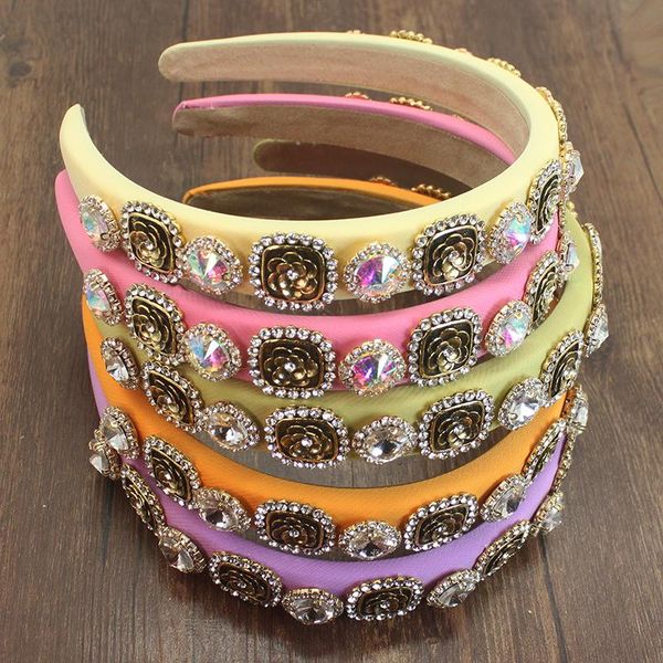 hair clips & barrettes luxury vintage flower shiny crystal temperament jewelry headband autumn winter accessories for women's wedding p, Golden;silver
hair clips & barrettes luxury vintage flower shiny crystal temperament jewelry headband autumn winter accessories for women's wedding p, Golden;silver