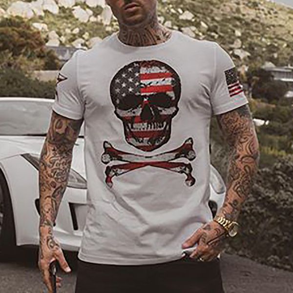 2021 men's oversized vintage short sleeve t shirts summer fashion harajuku funny skull printed o collared white tshirts poleras fzrw, White;black
2021 men's oversized vintage short sleeve t shirts summer fashion harajuku funny skull printed o collared white tshirts poleras fzrw, White;black