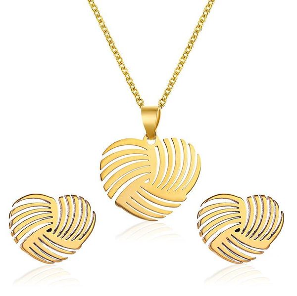 earrings & necklace jewellery set stainless steel earring sets for women jewelery, Silver
earrings & necklace jewellery set stainless steel earring sets for women jewelery, Silver