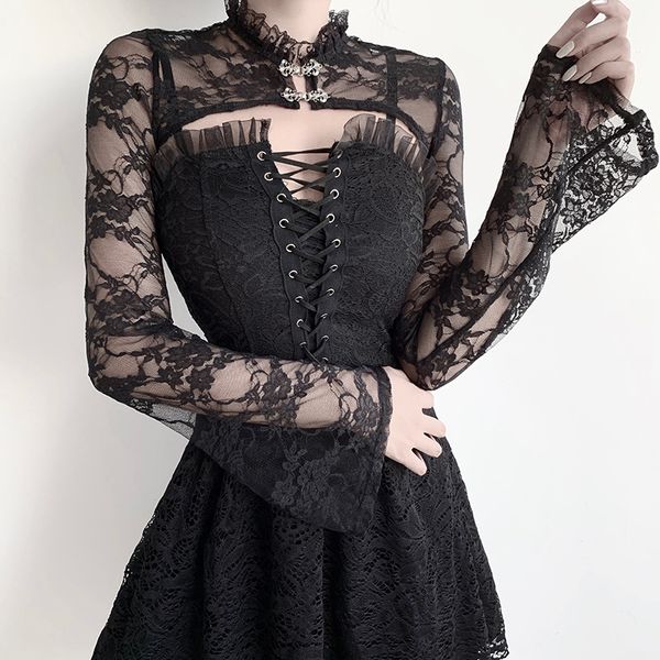 lace short sweatshirts women vintage flower embroidery long sleeve sweatshirts gothic streetwear party elegant, White
lace short sweatshirts women vintage flower embroidery long sleeve sweatshirts gothic streetwear party elegant, White