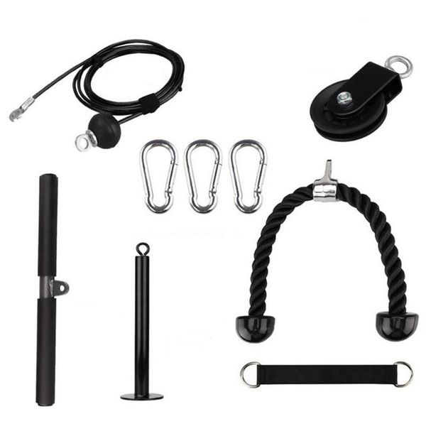 accessories pulley cable system machine diy fitness equipment for forearm muscle strength training
accessories pulley cable system machine diy fitness equipment for forearm muscle strength training
