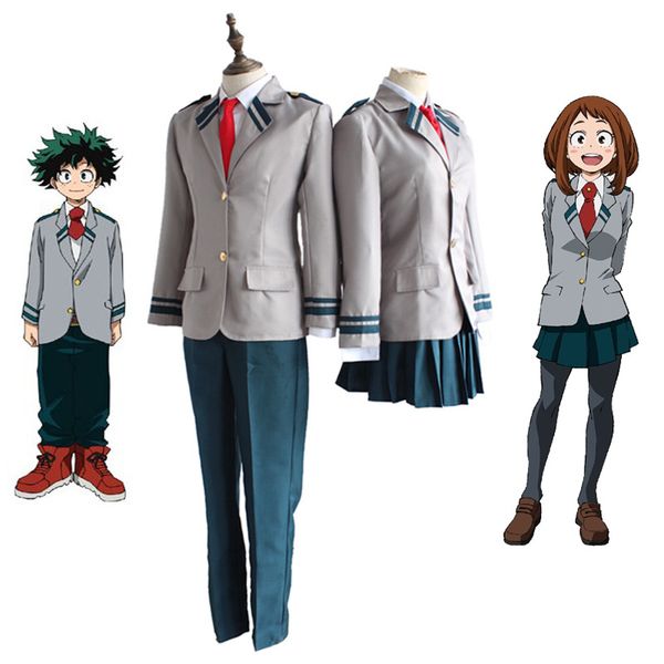 theme costume boku no hero academia asuitsuyu yaoyorozu momo school uniform my hero academia ochaco uraraka midoriya izuku cosplay costume, Black;red
theme costume boku no hero academia asuitsuyu yaoyorozu momo school uniform my hero academia ochaco uraraka midoriya izuku cosplay costume, Black;red